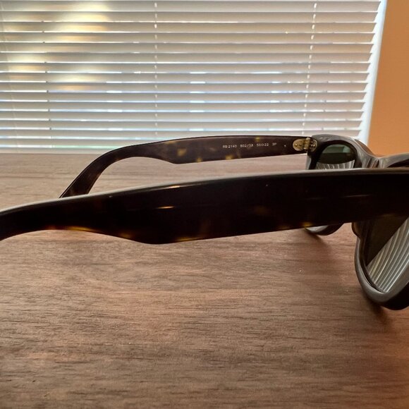 Polarized RAY-BAN Sunglasses RB 2140 902/58 50 WAYFARER  Rayban Original Wayfaer Tortoise Polarized RB 2140 902/58 50022 3p